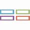 Teacher Created Resources Chevron Labels Magnetic Accents, 10 Assorted Colors, 4.75in. x 1.5in., 20PK TCR77204 - alternate 4